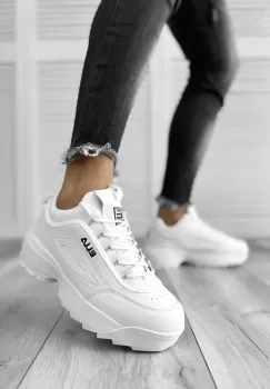 Adidasi barbati albi 5730 imagine