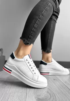 Adidasi barbati albi JD185 imagine