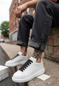 Adidasi barbati casual   albi 6626 imagine