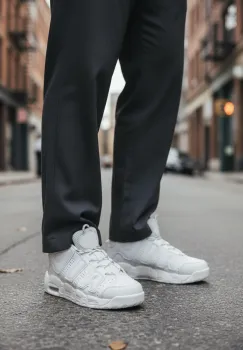 Adidasi barbati casual  albi AIR50 imagine