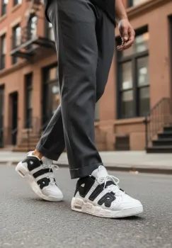 Adidasi barbati casual  albi AIR60 imagine