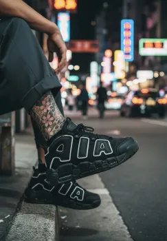 Adidasi barbati casual  albi AIR80 imagine