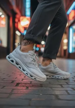 Adidasi barbati casual  gri 1683 imagine