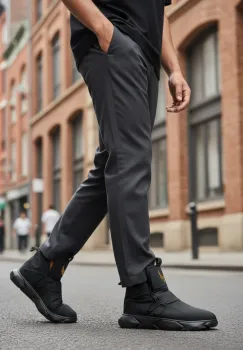 Adidasi barbati casual  negri 062 imagine