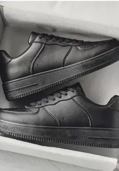 Adidasi barbati casual negri 12169 imagine