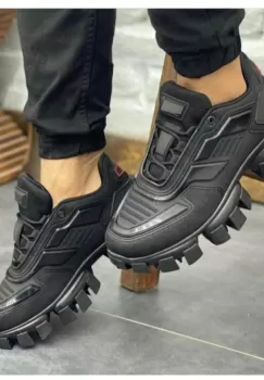 Adidasi barbati casual negri B7755 imagine