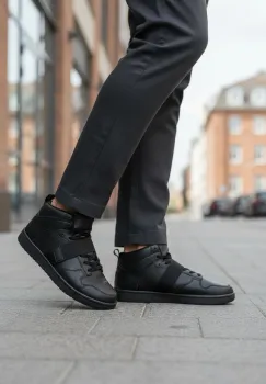 Adidasi barbati casual  negri H54 imagine