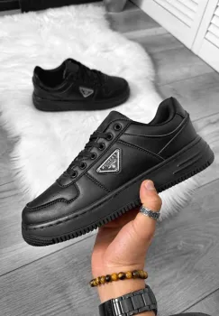 Adidasi barbati casual  negri L89 imagine