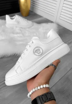 Adidasi barbati casual VIP albi   801 imagine