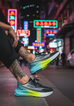 Adidasi barbati sport albastri K77 imagine