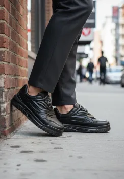 Adidasi barbati VSC casual premium negri 0611 N7-3 imagine