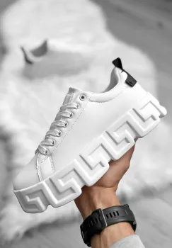 Adidasi barbati VSC Greca albi 082 imagine