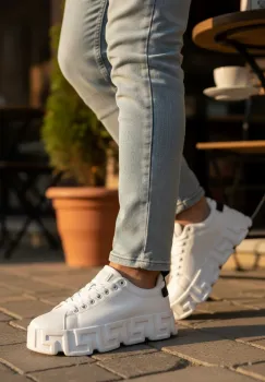 Adidasi barbati VSC Greca albi 082 T15-2 imagine