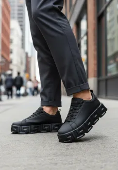 Adidasi barbati VSC Greca negri 082 T14-3 imagine