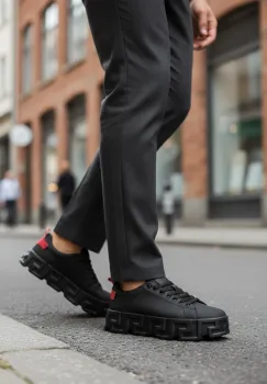 Adidasi barbati VSC Greca negri 082 T51-2 imagine