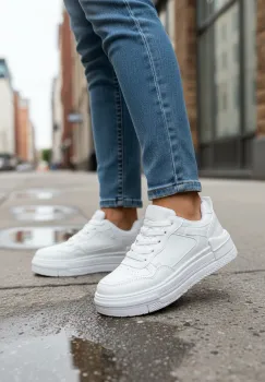 Adidasi dama albi casual  8002 imagine