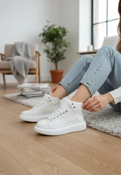 Adidasi dama albi casual   inalti   6616 imagine