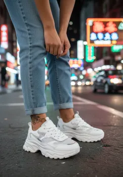 Adidasi dama casual  albi 212 imagine