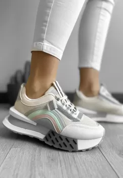 Adidasi dama casual bej CL2302 imagine