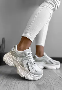 Adidasi dama casual bej LA235 imagine