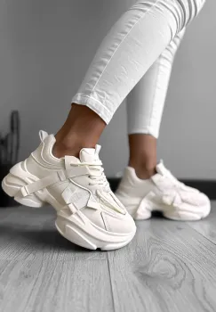 Adidasi dama casual bej LA239 imagine