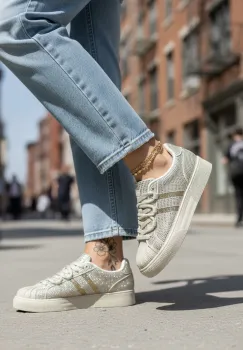 Adidasi dama casual bej M2095 imagine