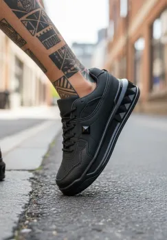 Adidasi dama casual  negri   VLT L77 imagine