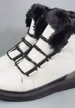 Adidasi dama imblaniti albi B08 A14-4 imagine