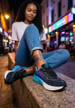 Adidasi dama sport  albastri  2532 imagine