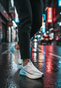 Adidasi dama sport  albi  K76 imagine