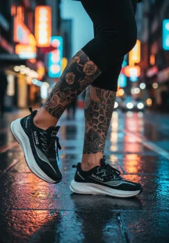 Adidasi dama sport  negri  K76 imagine