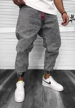 Blugi barbati conici  cu mic defect DEFMOM03 D3-2.3 imagine