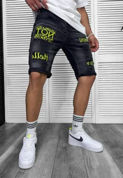 Blugi barbati scurti conici 7053 imagine