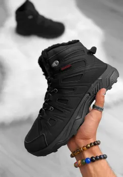 Bocanci barbati imblaniti negri A76 imagine