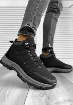 Bocanci barbati imblaniti negri DB102 imagine