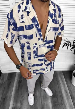 Camasa barbati de vara  maneca scurta  13281 imagine