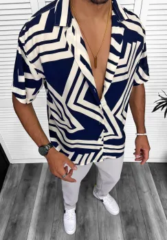 Camasa barbati de vara  maneca scurta  13284 imagine