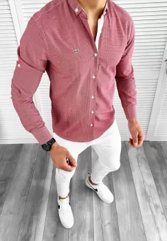 Camasa barbati slim fit 10593 imagine