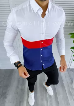 Camasa barbati slim fit B5482 V2-5 imagine