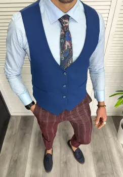 Compleu barbati  Vesta + Pantaloni 11831 imagine