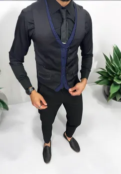 Compleu barbati  Vesta + Pantaloni 13232 imagine