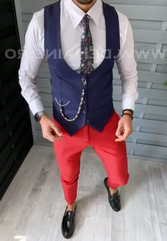 Compleu barbati Vesta + Pantaloni B1797 imagine