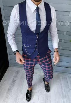 Compleu barbati Vesta + Pantaloni B1829 imagine