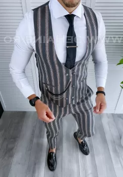 Compleu barbati Vesta + Pantaloni B4104 38-3 E imagine