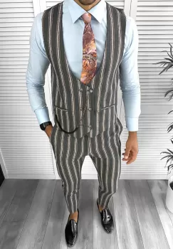 Compleu barbati Vesta + Pantaloni B4104 imagine