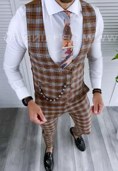 Compleu barbati Vesta + Pantaloni B4126 31-1 E imagine