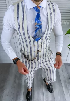 Compleu barbati Vesta + Pantaloni B4127 44-1  imagine