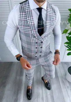 Compleu barbati Vesta + Pantaloni B4145 33-3 imagine