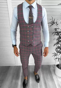 Compleu barbati Vesta + Pantaloni B4147 imagine