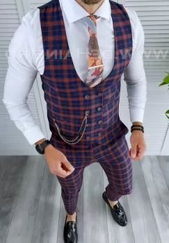 Compleu barbati Vesta + Pantaloni B4157 38-2 imagine